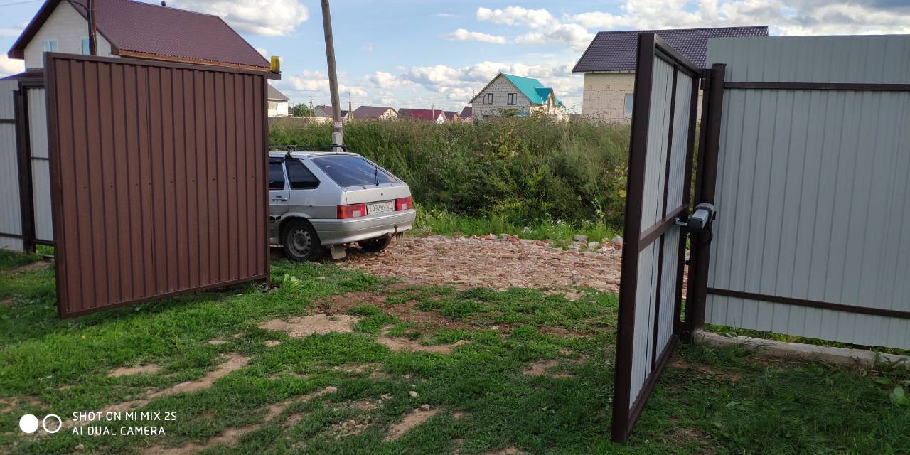 распашные ворота2